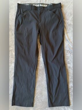 Eddie Bauer Men's Black Rainier Tech Performance Pant